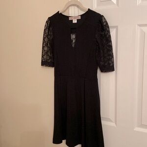 French Connection Classic US4 black dress lace formal elegant wedding/cocktail